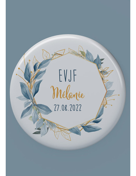 Badge mariage - Eucalyptus